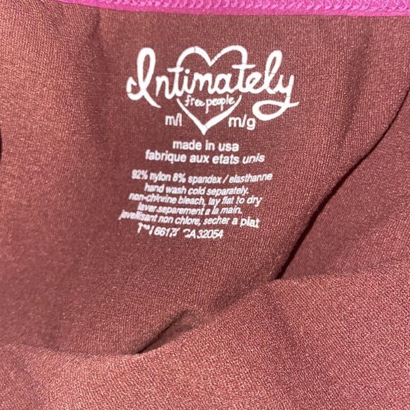 ✨HP✨FP Magenta Crochet Lace Seamless Medallion Bodycon 3/4 Slip Cocktail Dress✨ - Picture 8 of 9